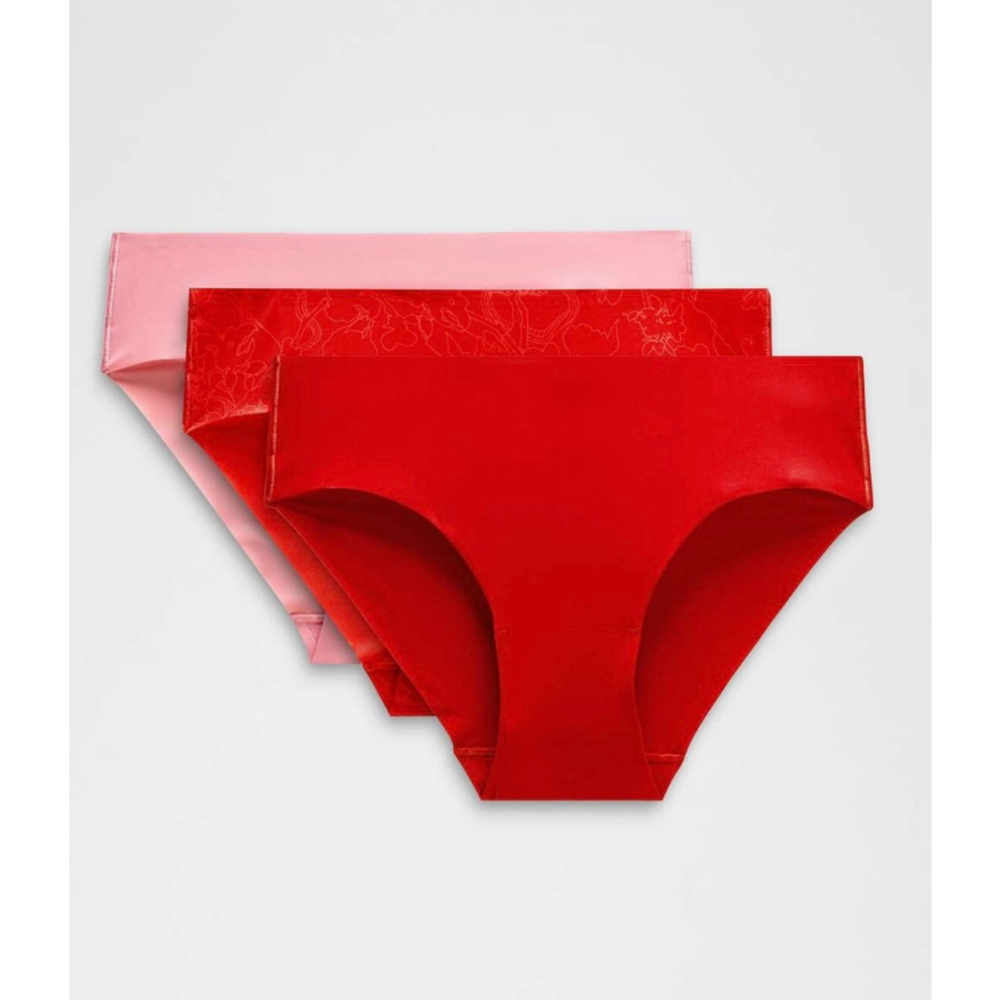 NWT Women's InvisiWear MR Bikini Underwear XS 3-Pack (Lunar New Year) SKU366